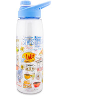 gilmore girls Stars Hollow Icons Water Bottle With Lid  Holds 28 Ounces