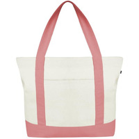 Ecoright Canvas Tote Bag for Women with Zip & Pocket, Large Tote Bags for Women, Tote Bags for Men, Shopping, Beach Tote Bag