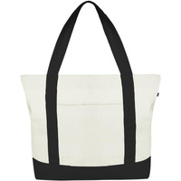 Ecoright Canvas Tote Bag for Women with Zip & Pocket, Large Tote Bags for Women, Tote Bags for Men, Shopping, Beach Tote Bag