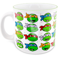 Teenage Mutant Ninja Turtles Portraits ceramic camper Mug  Holds 20 Ounces