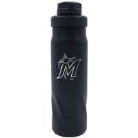 Miami Marlins Water Bottle 20oz Morgan Stainless