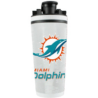 Miami Dolphins Ice Shaker 26oz Stainless Steel
