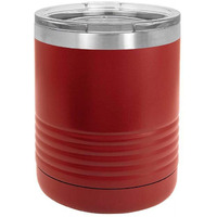 10 oz Stainless Steel Polar Camel Travel Mug, Maroon