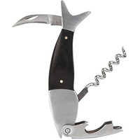 Dark Wood Fish corkscrew