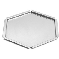 Tray Small Textured - Stainless Steel
