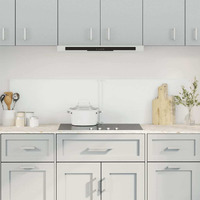 vidaXL Kitchen Backsplashes 2 pcs Transparent 31.5"x15.7" Tempered Glass