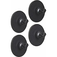 Flex Black Magnetic Pins & Black Nano Gel Pads - Set of 4