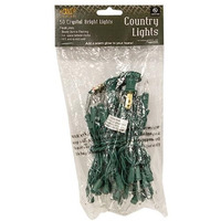 Light Set, Green Cord, 50ct