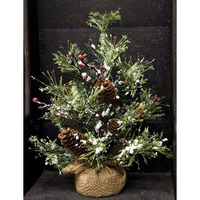 Snowy Brush Pine Tree