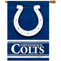 Indianapolis Colts Banner 28x40 House Flag Style 2 Sided CO