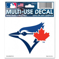 Toronto Blue Jays Decal 3x4 Multi Use - Special Order