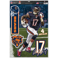 Chicago Bears Decal 11x17 Multi Use Alshon Jeffrey CO