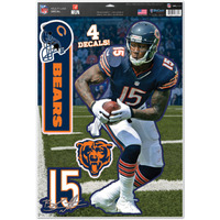 Chicago Bears Decal 11x17 Multi Use Brandon Marshall Design CO