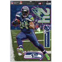 Seattle Seahawks Decal 11x17 Multi Use Marshawn Lynch Design CO