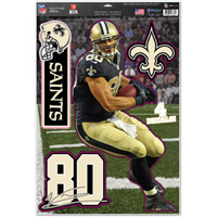 New Orleans Saints Decal 11x17 Multi Use Jimmy Graham Design CO