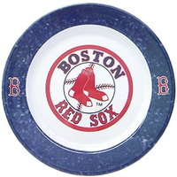 Boston Red Sox Dinner Plate Set 4 Piece CO