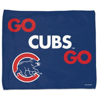 Chicago Cubs Towel Rally Style W Design Alternate Design