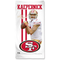 San Francisco 49ers Towel 30x60 Beach Style Colin Kaepernick Design CO