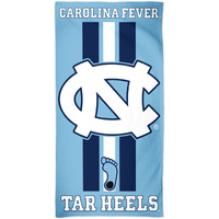 North Carolina Tar Heels Towel 30x60 Beach Style