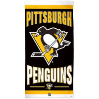 Pittsburgh Penguins Towel 30x60 Beach Style