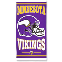 Minnesota Vikings Towel 30x60 Beach Style