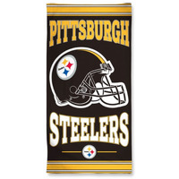 Pittsburgh Steelers Towel 30x60 Beach Style