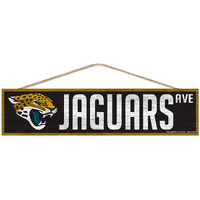 Jacksonville Jaguars Sign 4x17 Wood Avenue Design
