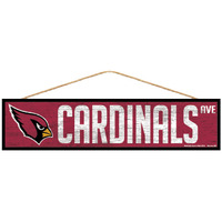 Arizona Cardinals Sign 4x17 Wood Avenue Design