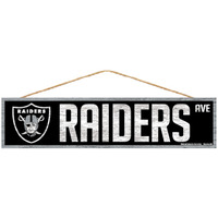 Las Vegas Raiders Sign 4x17 Wood Avenue Design