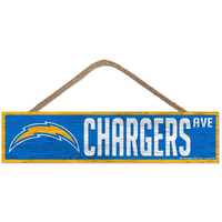 Los Angeles Chargers Sign 4x17 Wood Avenue Design
