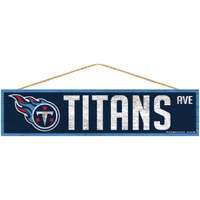 Tennessee Titans Sign 4x17 Wood Avenue Design