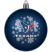 Houston Texans Ornament Shatterproof Ball Special Order