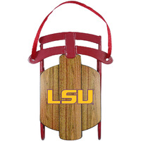 LSU Tigers Ornament Metal Sled