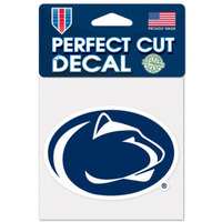 Penn State Nittany Lions Decal 4x4 Perfect Cut Color