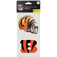 Cincinnati Bengals Set of 2 Die Cut Decals