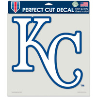 Kansas City Royals Decal 8x8 Die Cut Color