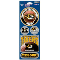Missouri Tigers Stickers Prismatic