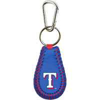 Texas Rangers Keychain Team Color Baseball CO