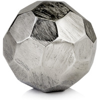 4" Rough Hewn Silver Sphere
