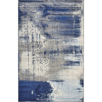99" X 122" Ice Blue Polypropylene Rug