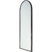 Arch Black Metal Frame Wall Mirror