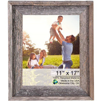 11X17 Natural Weathered Grey Picture Frame