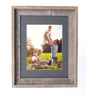 16X20 Rustic Cinder Picture Frame With Plexiglass Holder