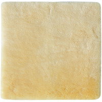 17" Square Natural Off White Medical Grade Sheepskin Chair Pad