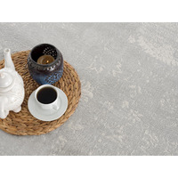 2 X 8 Modern Gray Distressed Runner Rug