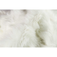 Off White Animal Print Area Rug