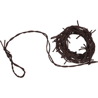 Rusty Barbed Wire Garland