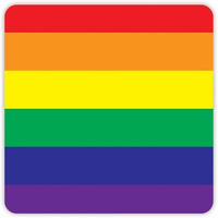 Rainbow Coasters