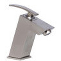ALFI brand AB1628-BN Brushed Nickel Single Lever Bathroom Faucet