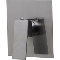 ALFI brand AB5501-BN Brushed Nickel Shower Valve Mixer with Square Lever Handle